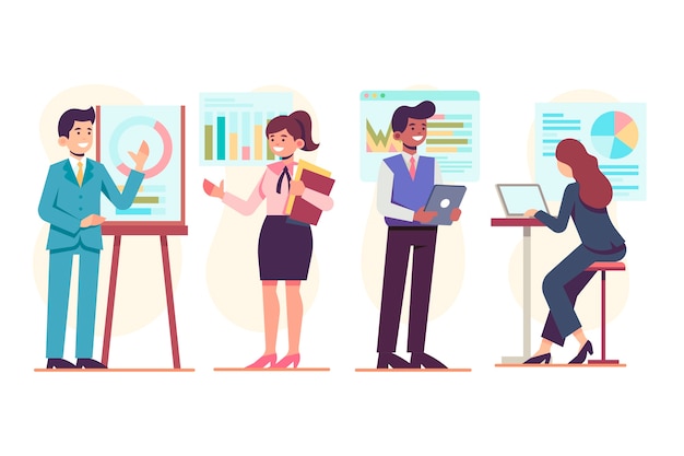 Business people illustration