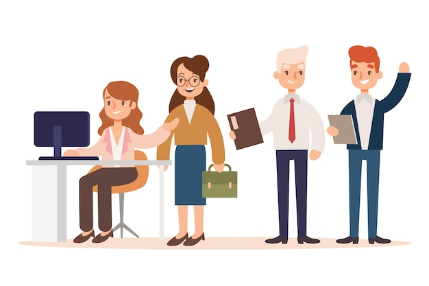 Business people illustration