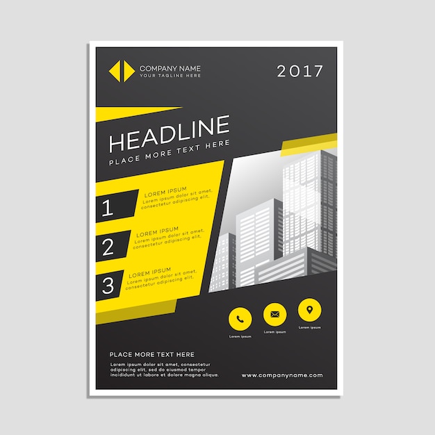 Business poster template