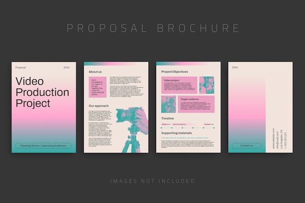 Business proposal template design