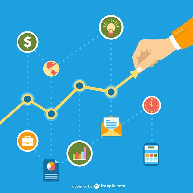 Business in social network chart