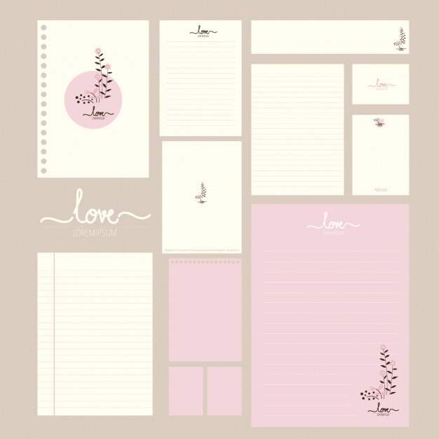 Business stationery design