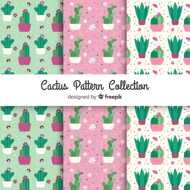 Cactus pattern collection