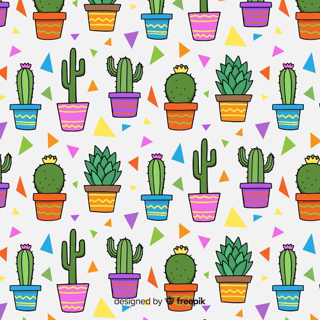 Cactus pattern collection