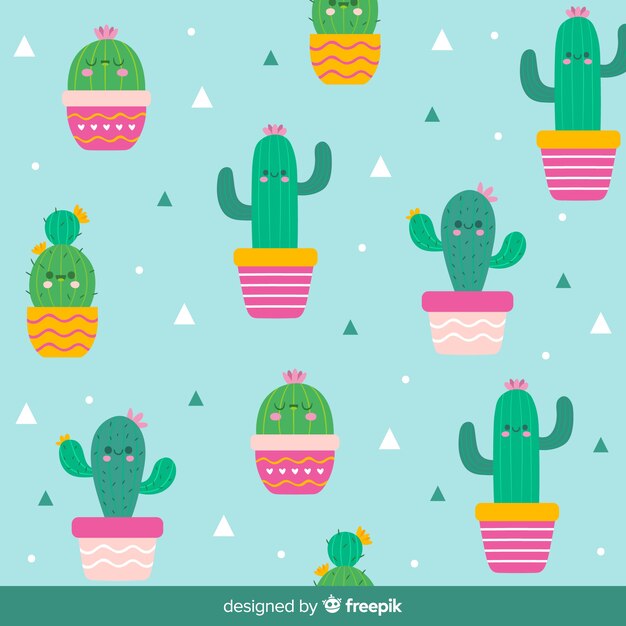 Cactus pattern