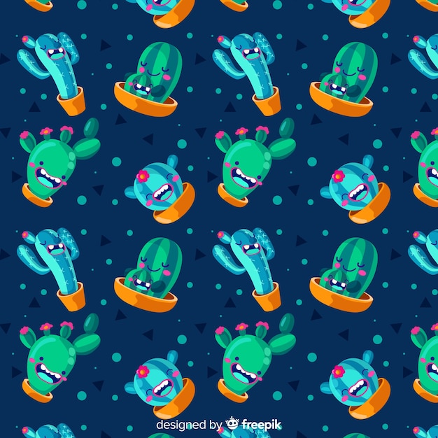 Cactus pattern