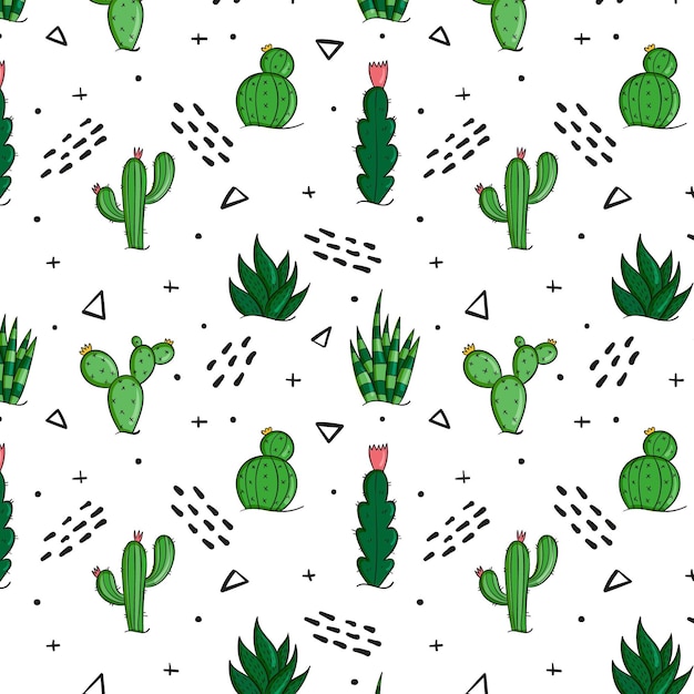 Cactus pattern