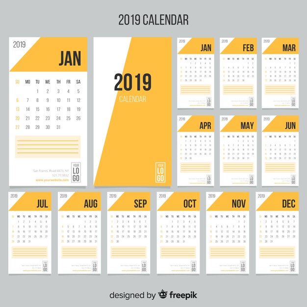 Calendar 2019