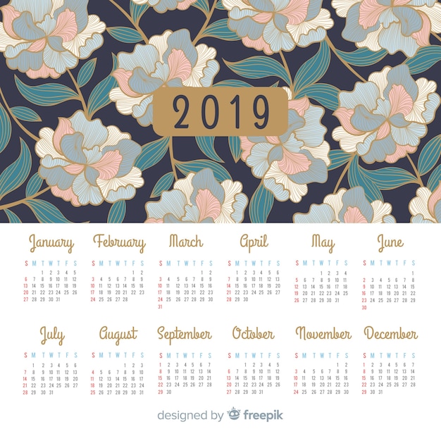 Calendar 2019