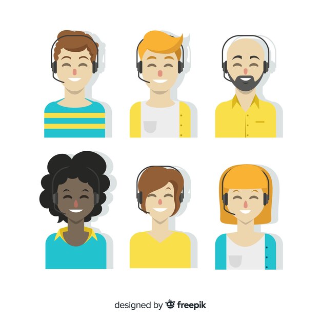 Call center avatar sample