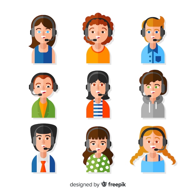 Call center avatar sample