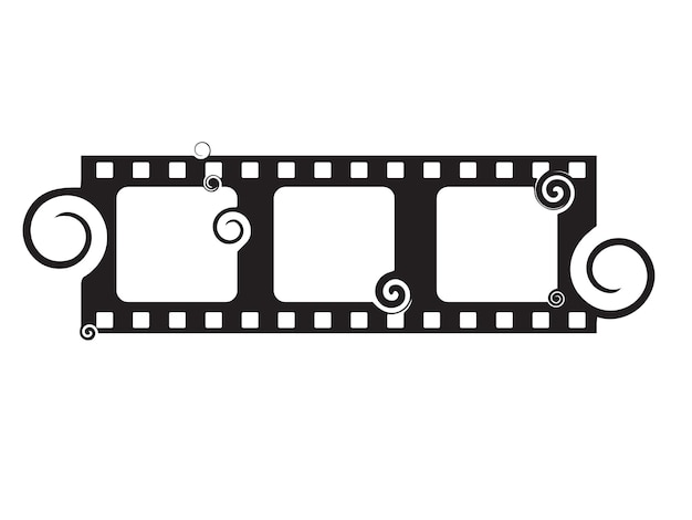 Free Vector camera and cinema film strip vector illustration