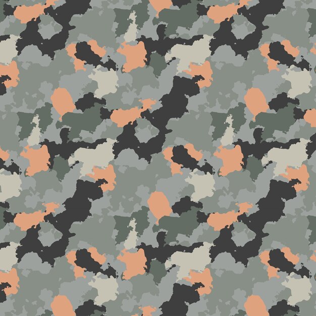 Camouflage seamless pattern background