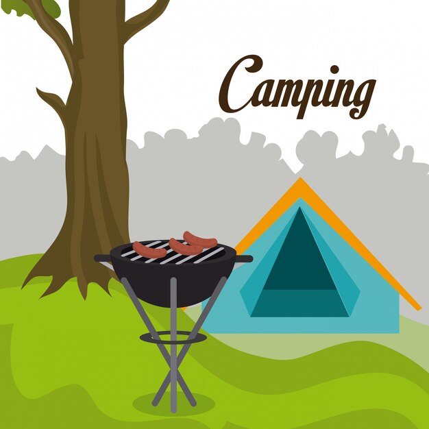 Camping travel and vacations.