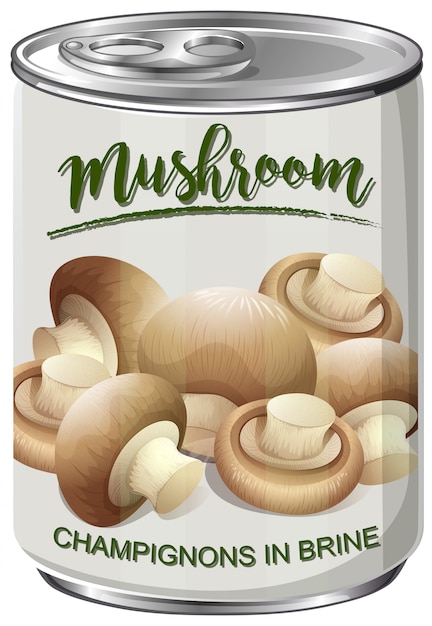 A Can of Mushroom