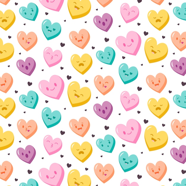 Free Vector candy pastel color pattern design