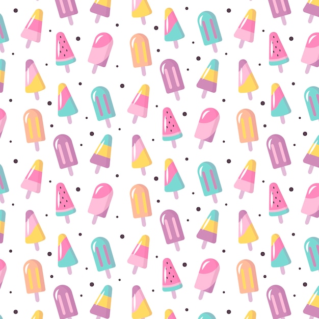 Free Vector candy pastel color pattern design