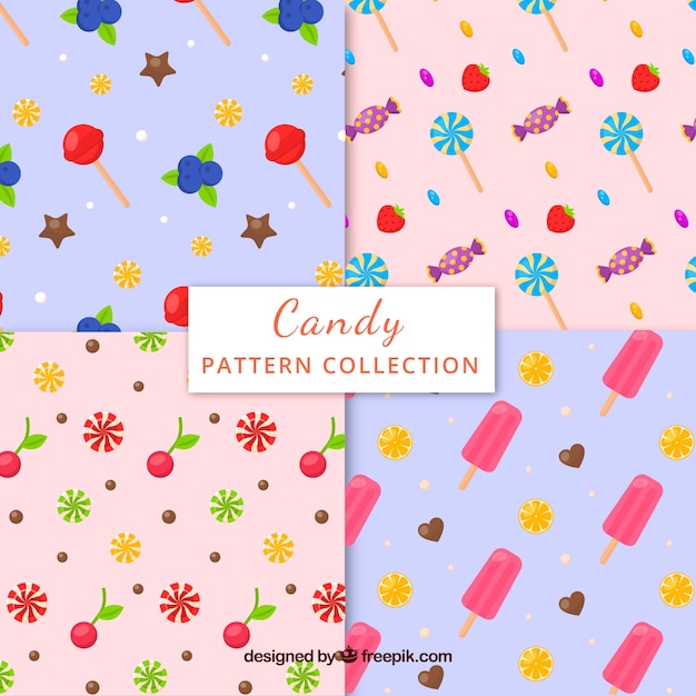 Candy pattern set 