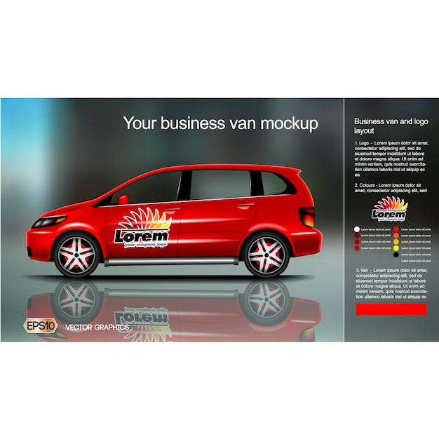 Car background design