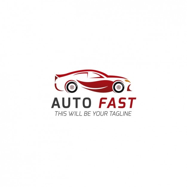 Free Vector car company logo template