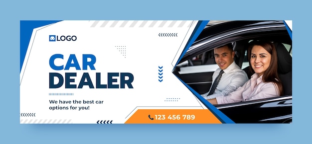 Car dealer template design