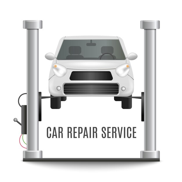 Car Lifting Platform Composition