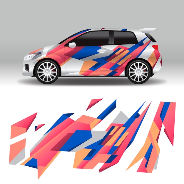 Car wrap design