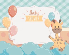 Baby shower invitations