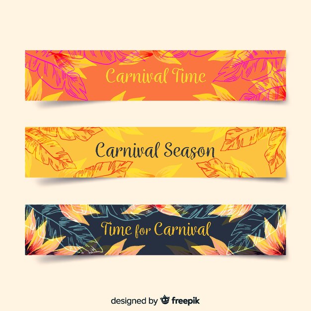 Carnival banners