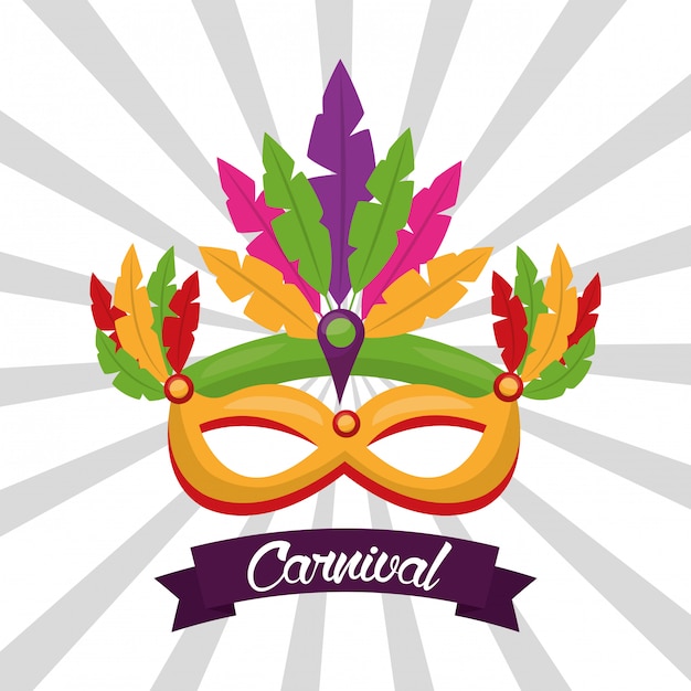 Carnival festive card