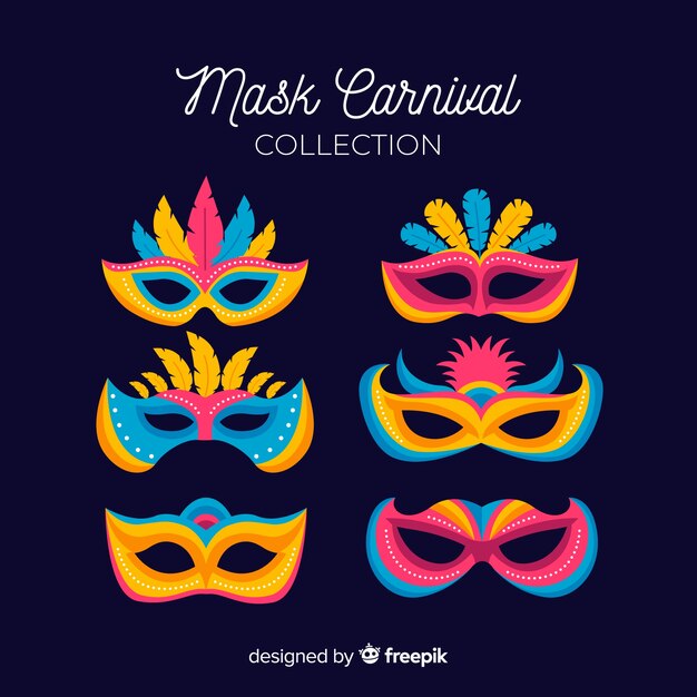 Carnival mask collection