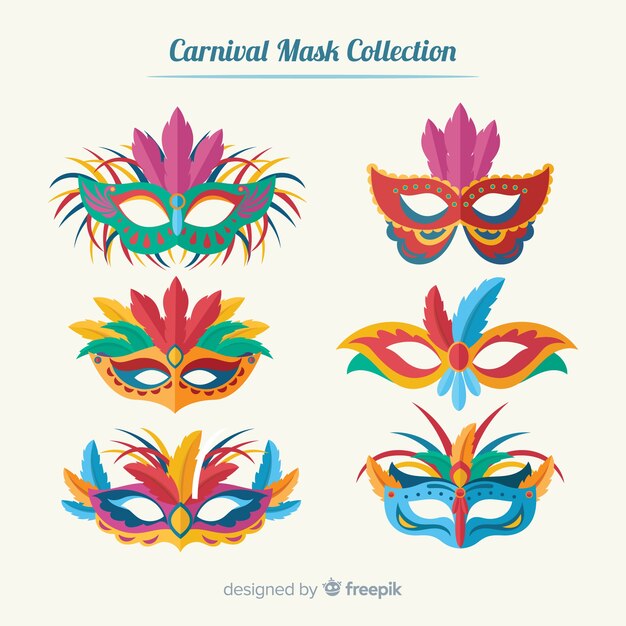 Carnival mask collection