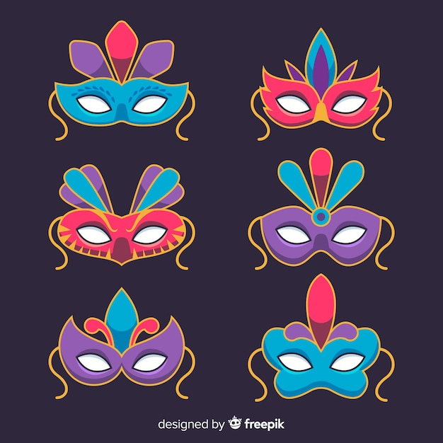 Carnival mask collection