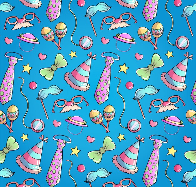 Carnival pattern design