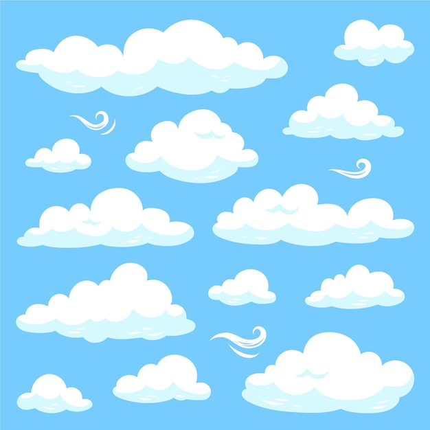 Cartoon cloud  collection