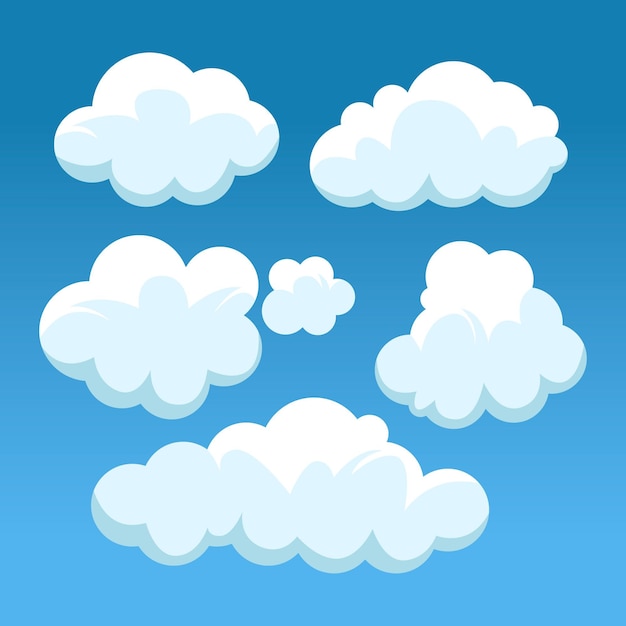 Cartoon cloud  collection