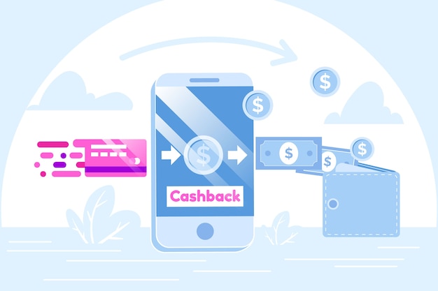 Cashback concept