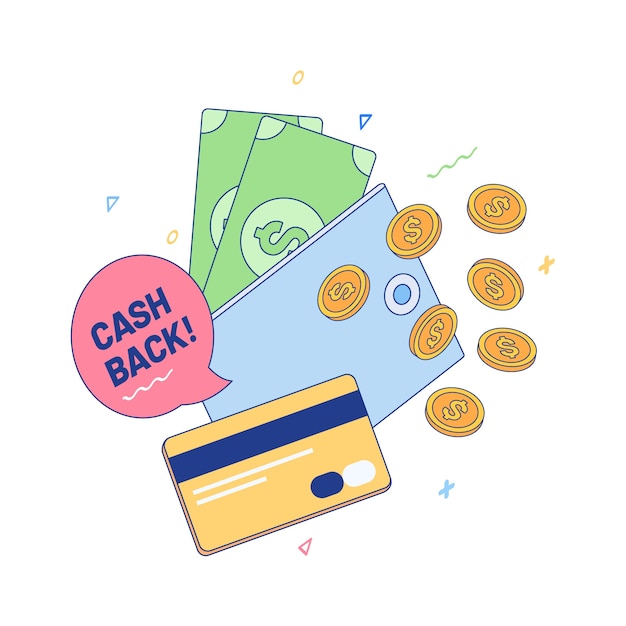 Cashback concept