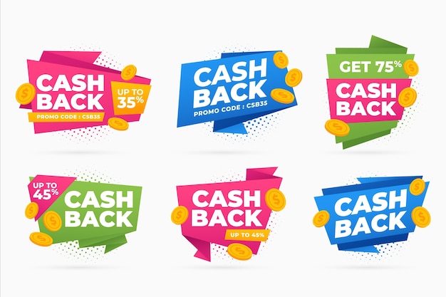 Cashback label collection