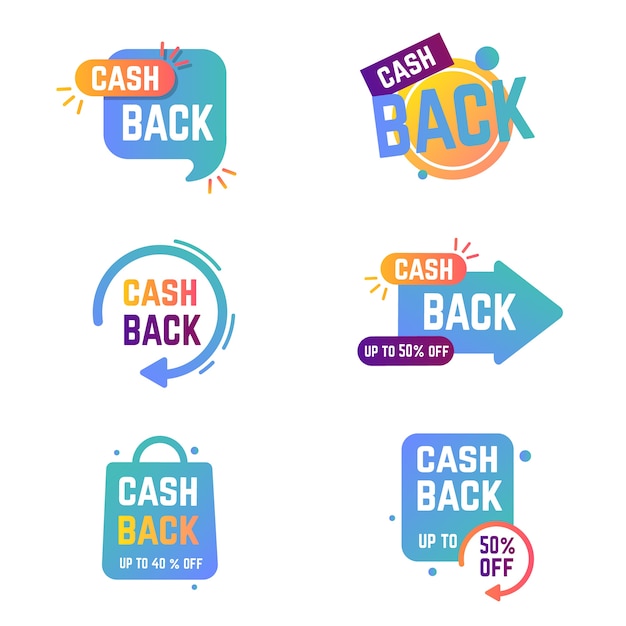 Cashback labels collection