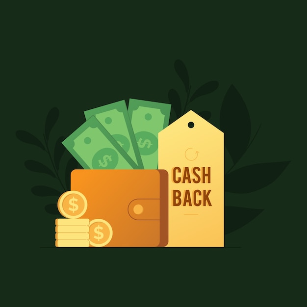 Cashback program concept