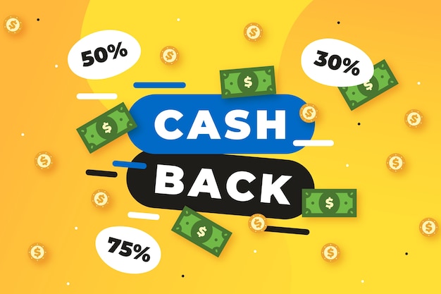 Cashback thematic concept