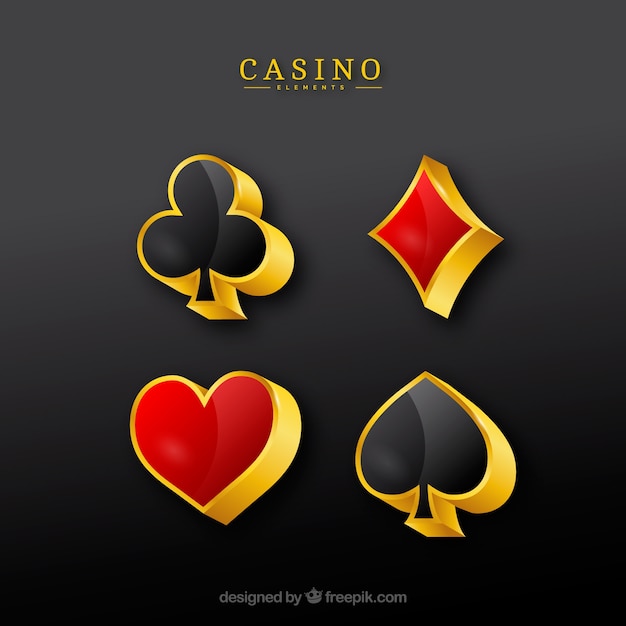 Free Vector casino figures collection