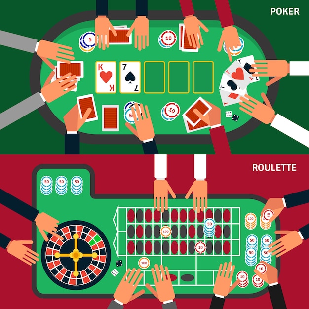  Casino Game Banner Set