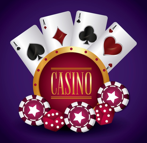 Free Vector casino related icons