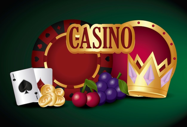 Free Vector casino related icons