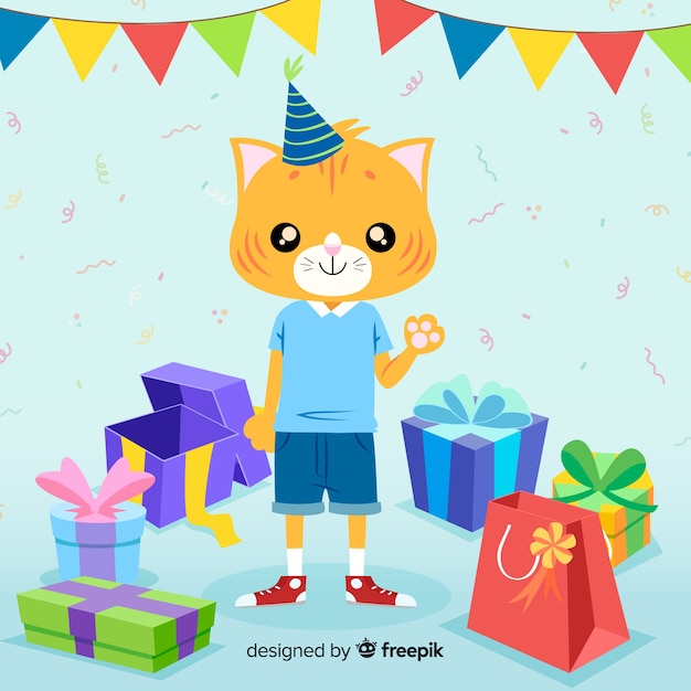 Cat birthday