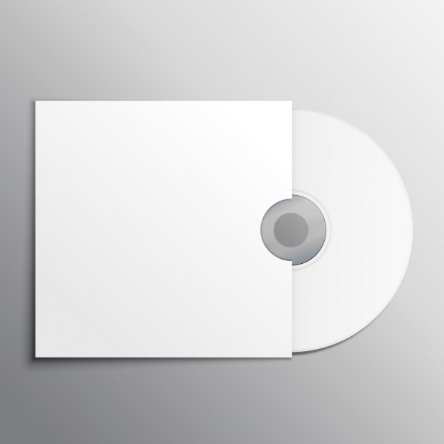 Free Vector cd, mockup