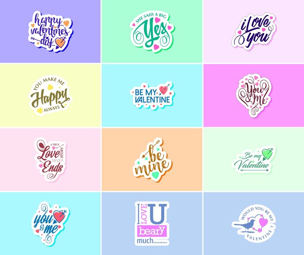 Celebrate Love with Stunning Valentine's Day Graphics Stickers