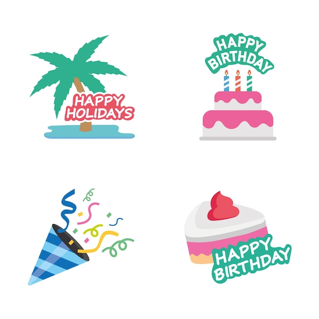 Celebration Stickers